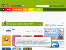 Tablet Screenshot of contes-i-llegendes.dibuixos.cat