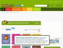 Tablet Screenshot of cultures.dibuixos.cat