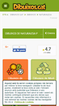 Mobile Screenshot of naturalesa.dibuixos.cat