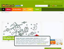 Tablet Screenshot of dibuixos.cat