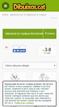 Mobile Screenshot of familia.dibuixos.cat