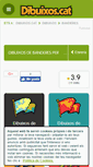 Mobile Screenshot of banderes.dibuixos.cat