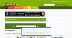 Desktop Screenshot of galeria.dibuixos.cat