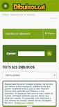 Mobile Screenshot of galeria.dibuixos.cat