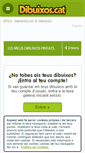 Mobile Screenshot of elsmeusdibuixos.dibuixos.cat