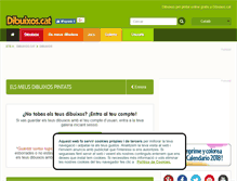 Tablet Screenshot of elsmeusdibuixos.dibuixos.cat