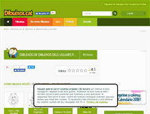 Tablet Screenshot of dibuixos-dels-usuaris.dibuixos.cat